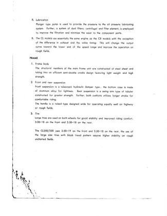 1968-1977 Honda CB250, CB350, CL 250, CL 350 repair manual Preview image 5