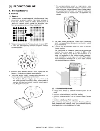 Sharp MX-2300G/MX-2700G, MX-2300N/MX-2700N service manual Preview image 5