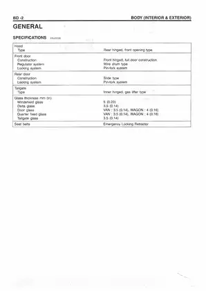 1997-2005 Hyundai H1 Starex H200 repair manual Preview image 2