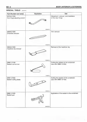 1997-2005 Hyundai H1 Starex H200 repair manual Preview image 4