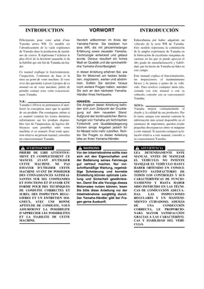 Yamaha WR450F(V) Owner’s Service Manual - Complete Guide for Maintenance and Repairs (2005 Edition) Preview image 5