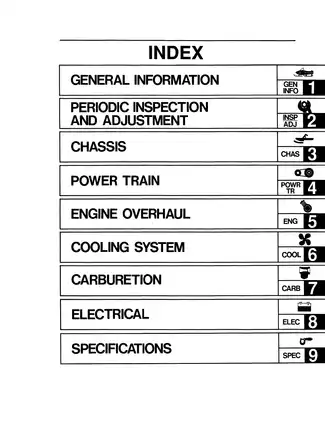 Yamaha VX750/800 Snowmobile Service Manual Preview image 5
