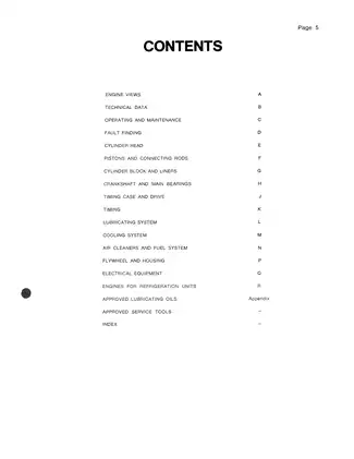 Perkins 4.108, 4.107 and 4.99 Diesel Engine Workshop Manual Preview image 5