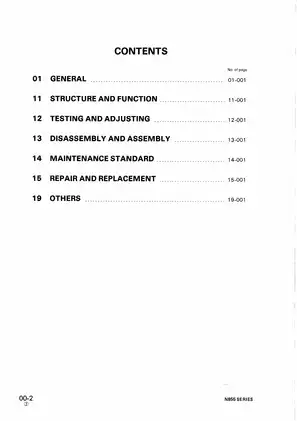 Komatsu N855 Diesel Engine Service Manual Preview image 2