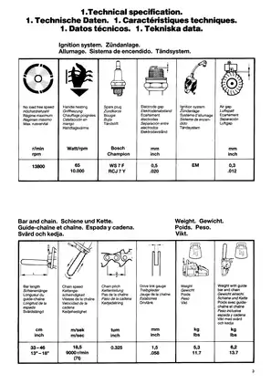 Husqvarna 254 Chainsaw Workshop Manual Preview image 5