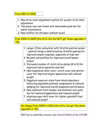 2003-2008 Suzuki LT-Z400 Quadsport service manual Preview image 2