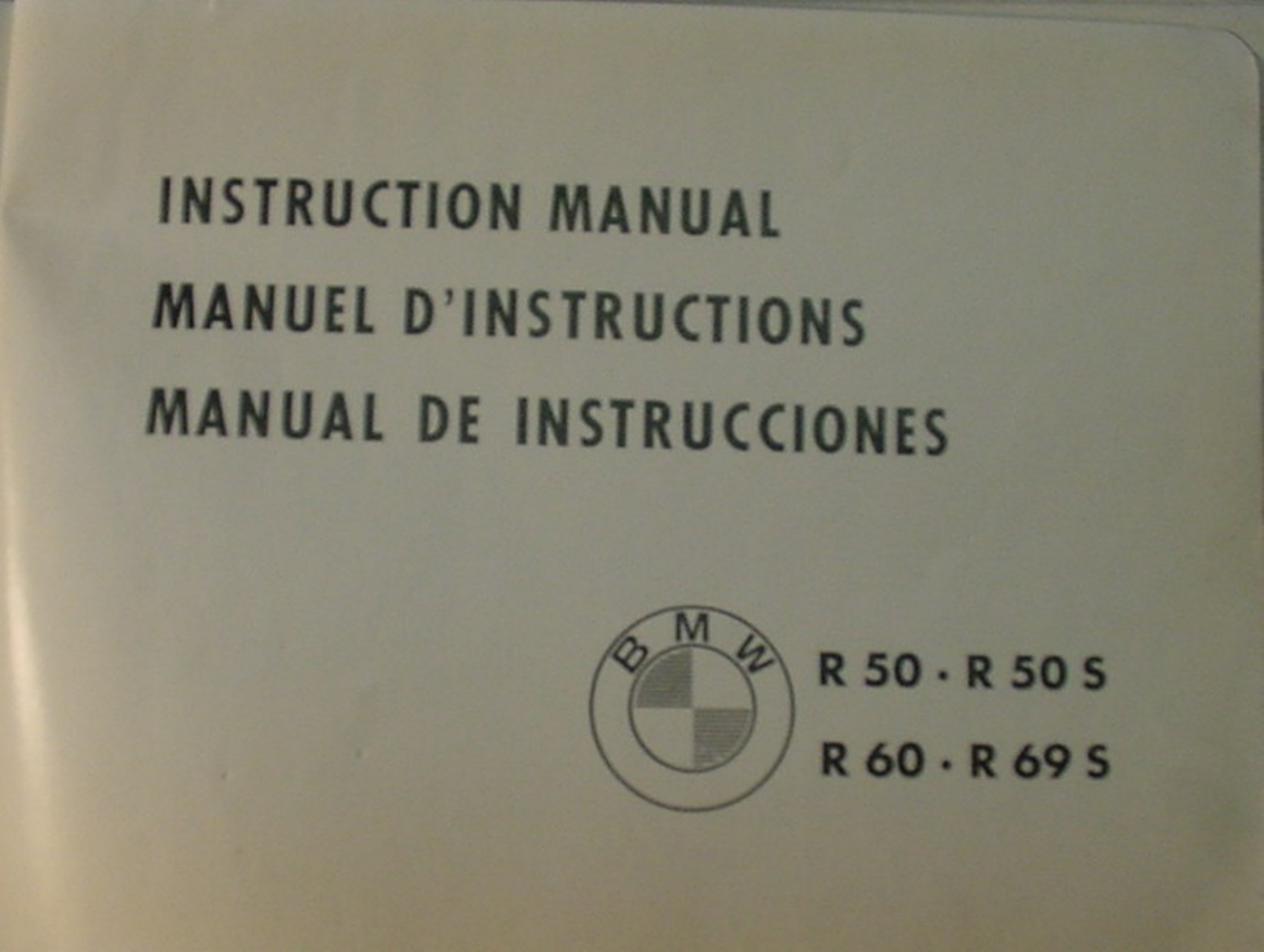 BMW R50, R50S instruction manual Preview image 2