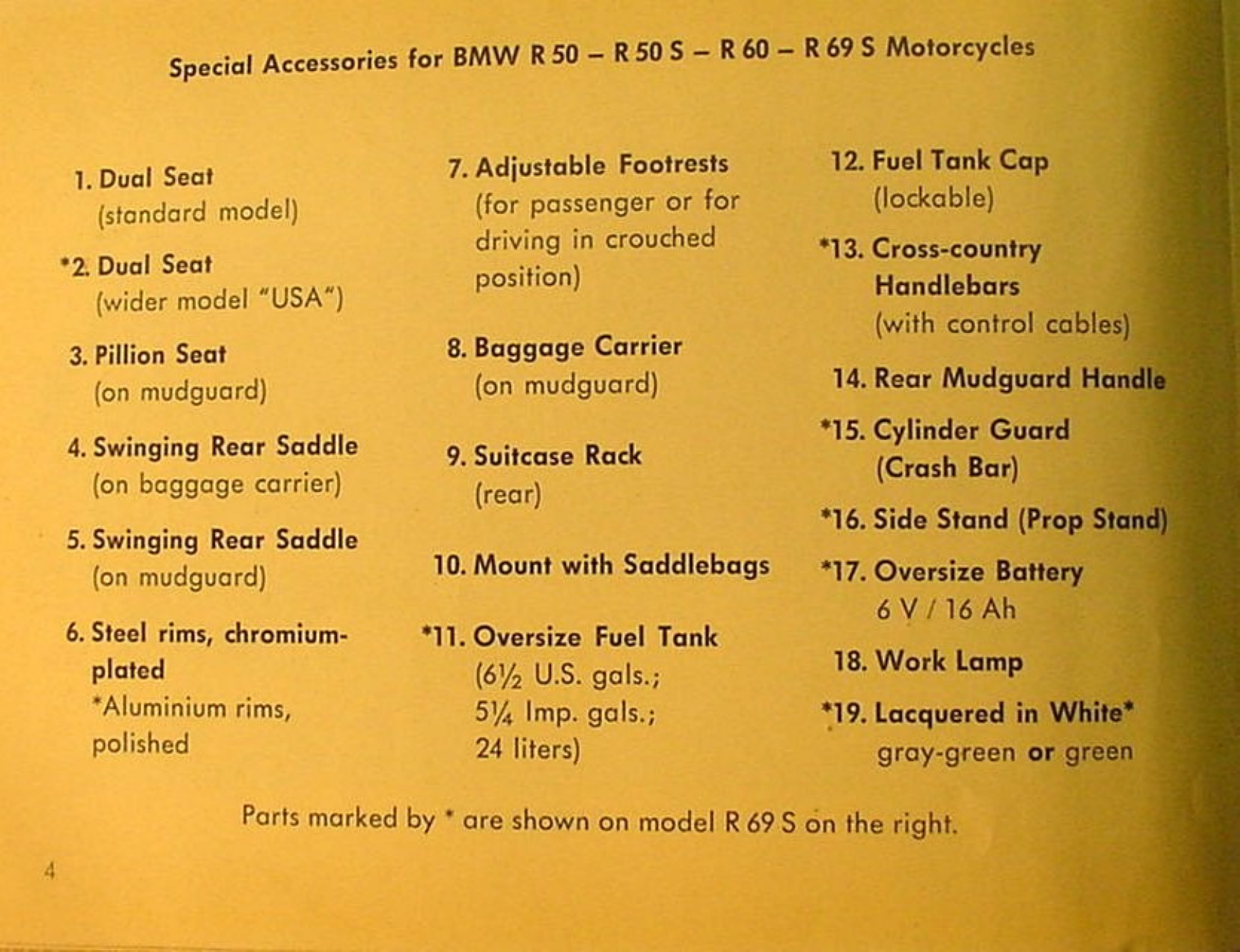 BMW R50, R50S instruction manual Preview image 5