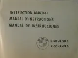 1969–1976 BMW R50, R50S, R60, R69S Instruction Manual (P/N 90 99 182 5 XI. 64) – preview page 2