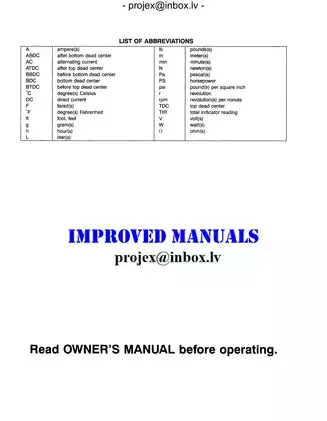 Kawasaki MULE 3000, 3010, 3020 Utility Vehicle Service Manual Preview image 3