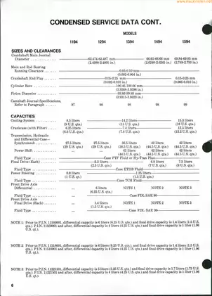 David Brown Tractor Models 1190-1690 Service Manual Preview image 5
