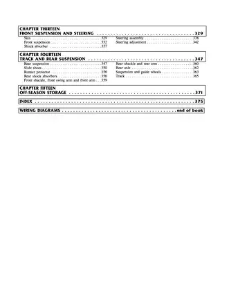 1985-1989 Bombardier Ski-Doo Formula Mach I,  MX, Plus LT snowmobile manual Preview image 4