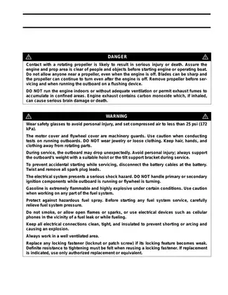 2007 Johnson 9.9 hp, 15 hp, 4-stroke outboard motor service manual Preview image 5