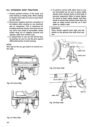 1986-1991 Suzuki Samurai SJ 410 series service manual Preview image 5