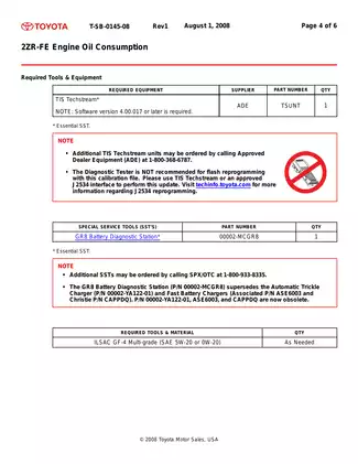 2009-2010 Toyota Corolla shop manual Preview image 4