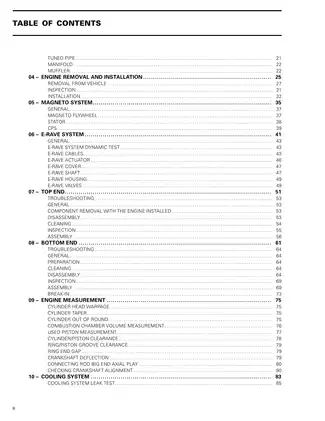 2005 Ski-Doo Snowmobile Engine Repair Manual Preview image 3