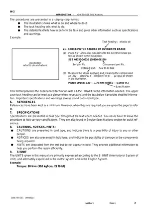 1995-2000 Toyota Tercel shop manual Preview image 2