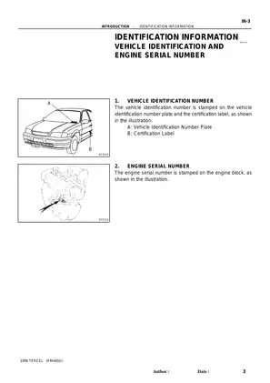 1995-2000 Toyota Tercel shop manual Preview image 3