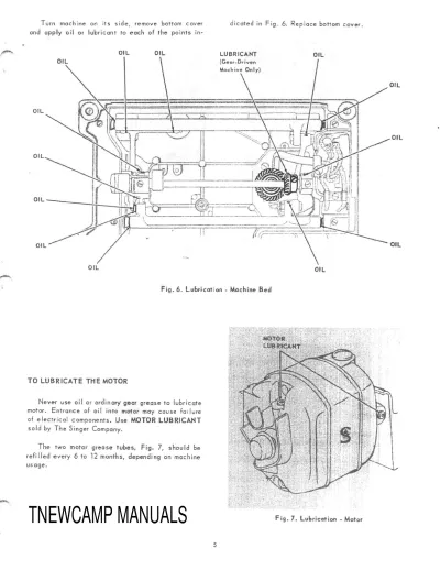Preview: Singer 221 Sewing Machine Service Manual