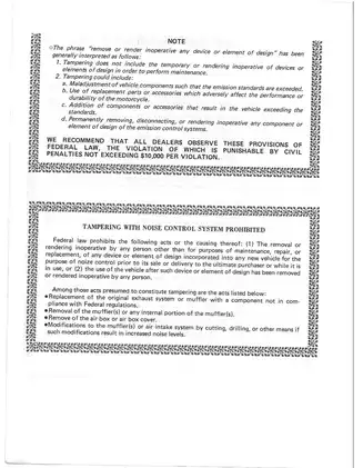 1985-1988 Kawasaki ZL900, ZL1000 Eliminator service manual Preview image 4
