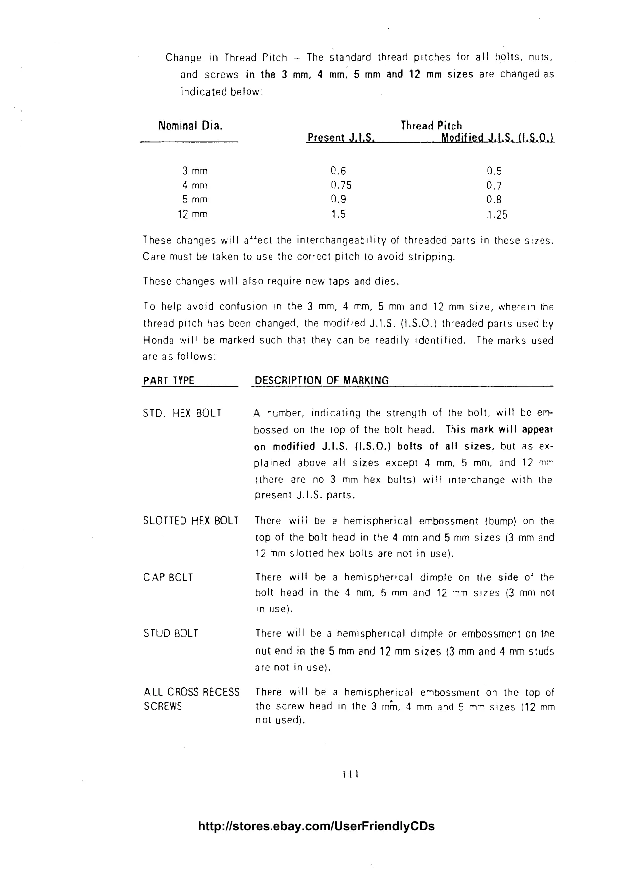 1969-1982 Honda ST50, ST70, CT70, CT70K1, CT70 K2, CT 70 K3, CT70H, CT70HKI bike manual Preview image 4