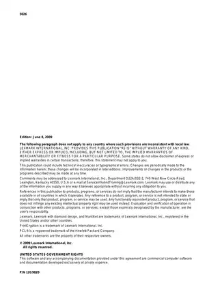 Lexmark C734 C736 Service Manual - Complete Diagnostics and Maintenance Guide Preview image 2