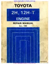 Toyota 2H, 12H-T Engine Repair Manual (P/N RM012E, 36044E) – preview page 1
