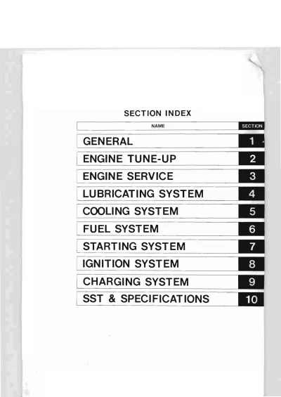 1975–1980 Toyota Land Cruiser FJ40, FJ43, FJ45, FJ55 Repair Manual (P/N 98126)