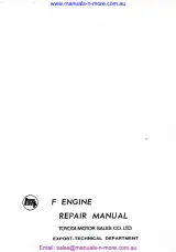 Toyota Land Cruiser FJ40, FJ43, FJ45, FJ55 F-ENGINE Factory Service Manual (P/N 98087, ) – preview page 2