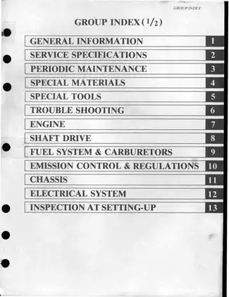 1978-1983 Suzuki GS850G service manual Preview image 2