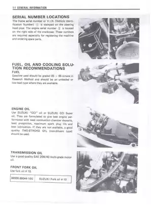 1984-1987 Suzuki TS125 service manual Preview image 3