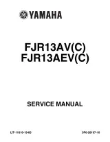 Yamaha FJR1300A/AE 2007 Service Manual (P/N LIT-11616-19–83) – preview page 1