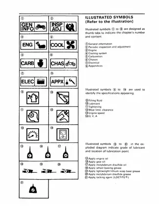 1986-1987 Yamaha FZX700S, FZX700SC service manual Preview image 4