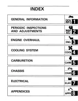 1986–1987 Yamaha FZX700S, FZX700SC Manual FSM (P/N LIT-11616-05-05) – preview page 5