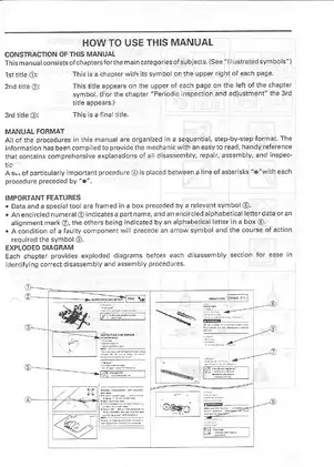 1993-1994 Yamaha GTS 1000 manual Preview image 4