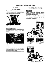 1978–1982 Yamaha IT250 / IT465H Owner's Service Manual (P/N 5L4-28199-20) – preview page 2