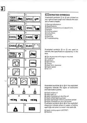 1989-1999 Yamaha TRX850H service manual Preview image 5