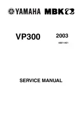 2003 Yamaha VP300 Versity Service & Repair Manual (P/N 5SE1-AE1) – preview page 1