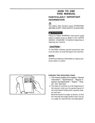 1992-1993 Yamaha WR200, WR200R repair manual Preview image 1