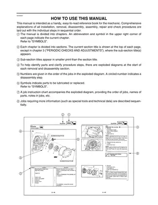 Yamaha FJR1300 Service Manual (2002 Edition) - Comprehensive Repair Guide Preview image 4