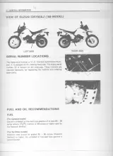 Suzuki DR750S / DR800S Service & Repair Manual, 1988–1997 (P/N 99500-47010-01E) – preview page 5