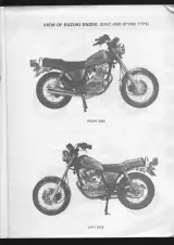 1982–1983 Suzuki GN250 Service Manual (P/N 99500-32020-01E, 99500-32020-03E) – preview page 4