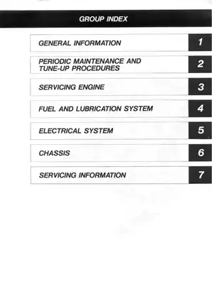 1983 Suzuki GR650 service manual Preview image 5