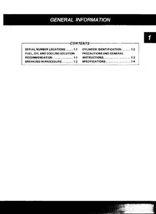 1985-1990 Suzuki GS250FWS, GS250 service manual Preview image 5