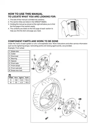 2006-2007 Suzuki GSX-R600 Gixxer service manual Preview image 3