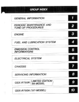 Suzuki GSXR750 Factory Service Manual, 1986–1987 (P/N 99500-37033-03E) – preview page 2