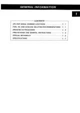 1988–1992 Suzuki LT250R OEM Service & Repair Manual (P/N 99500-22066-01E) – preview page 2