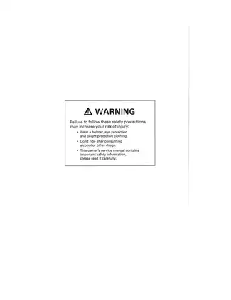 1987-2006 Suzuki LT80 QuadSport 80 service manual Preview image 2