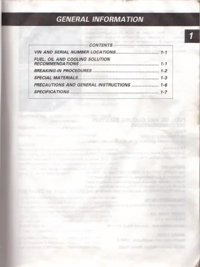 Preview: 1993–1996 Suzuki RG125 Gamma, RG125F Service Manual (P/N 99000-25002)