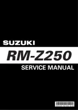 2004–2007 Suzuki RM-Z250 / RM-Z250K4 / RM-Z250K5 / RM-Z250K6 Service Manual (P/N 99500-42182-01E) – preview page 1